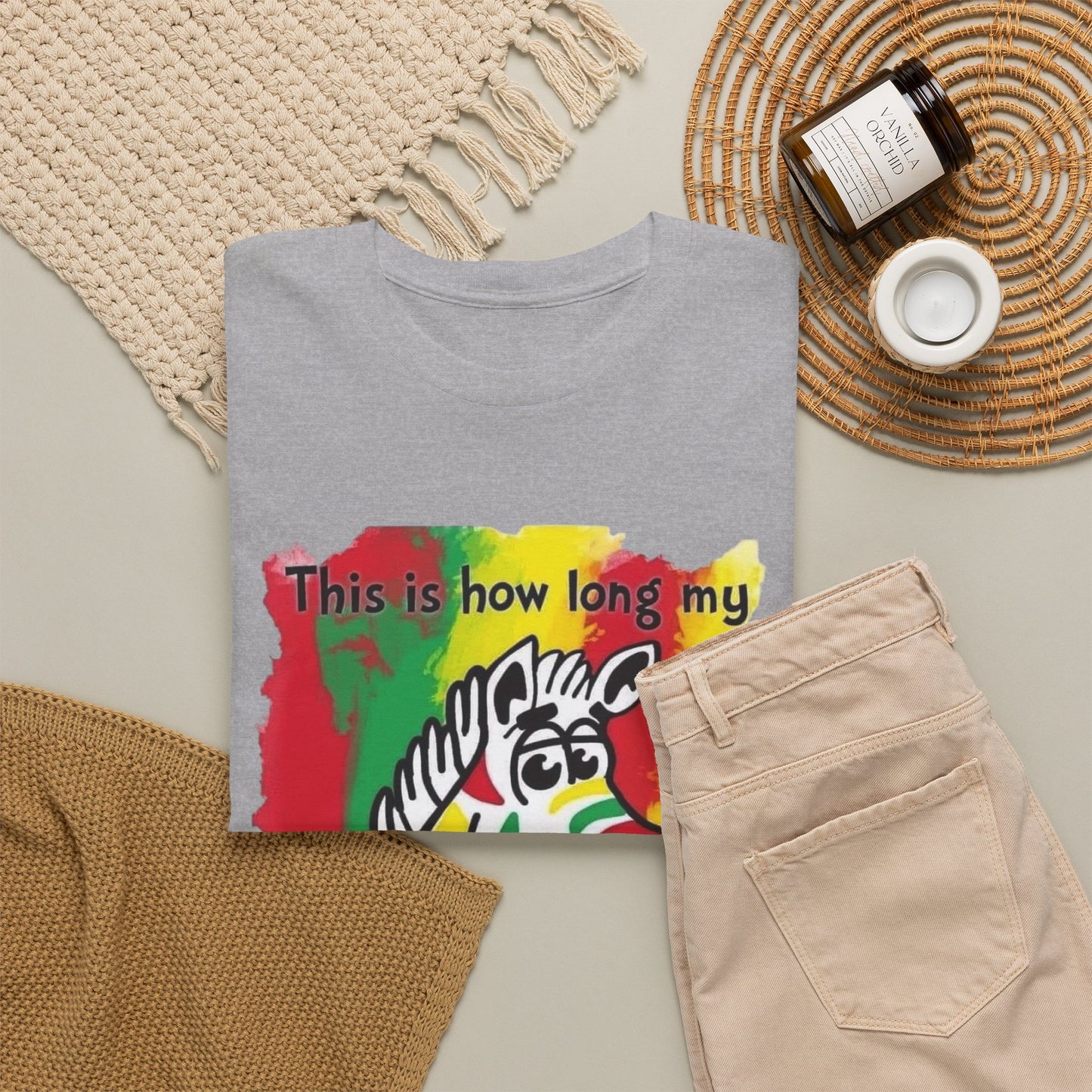 Zebra Stripe Graphic T Shirt
