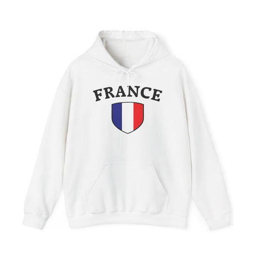France Flag Graphic Hoodie NEW Unisex Heavy Blend™ Hooded Sweatshirt