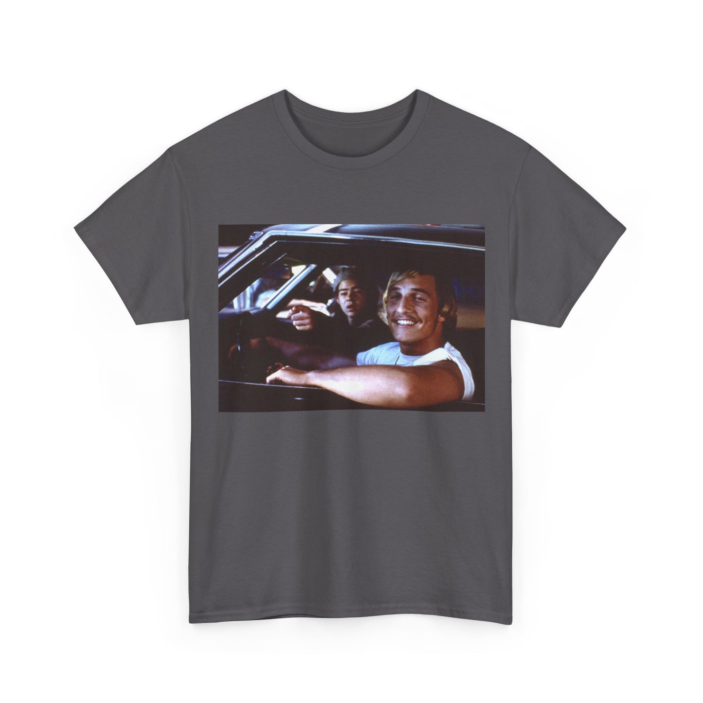 Dazed and Confused Tshirt Vintage Movie Poster Retro Texas Unisex Heavy Cottonn
