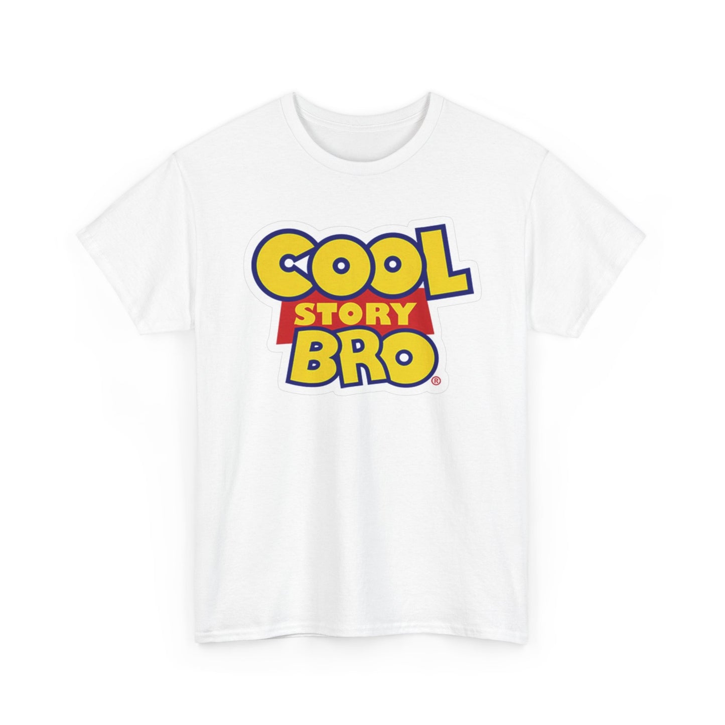 Cool Story Bro Graphic T Shirt Funny Toy Story Vintage Unisex Heavy Cotton Tee