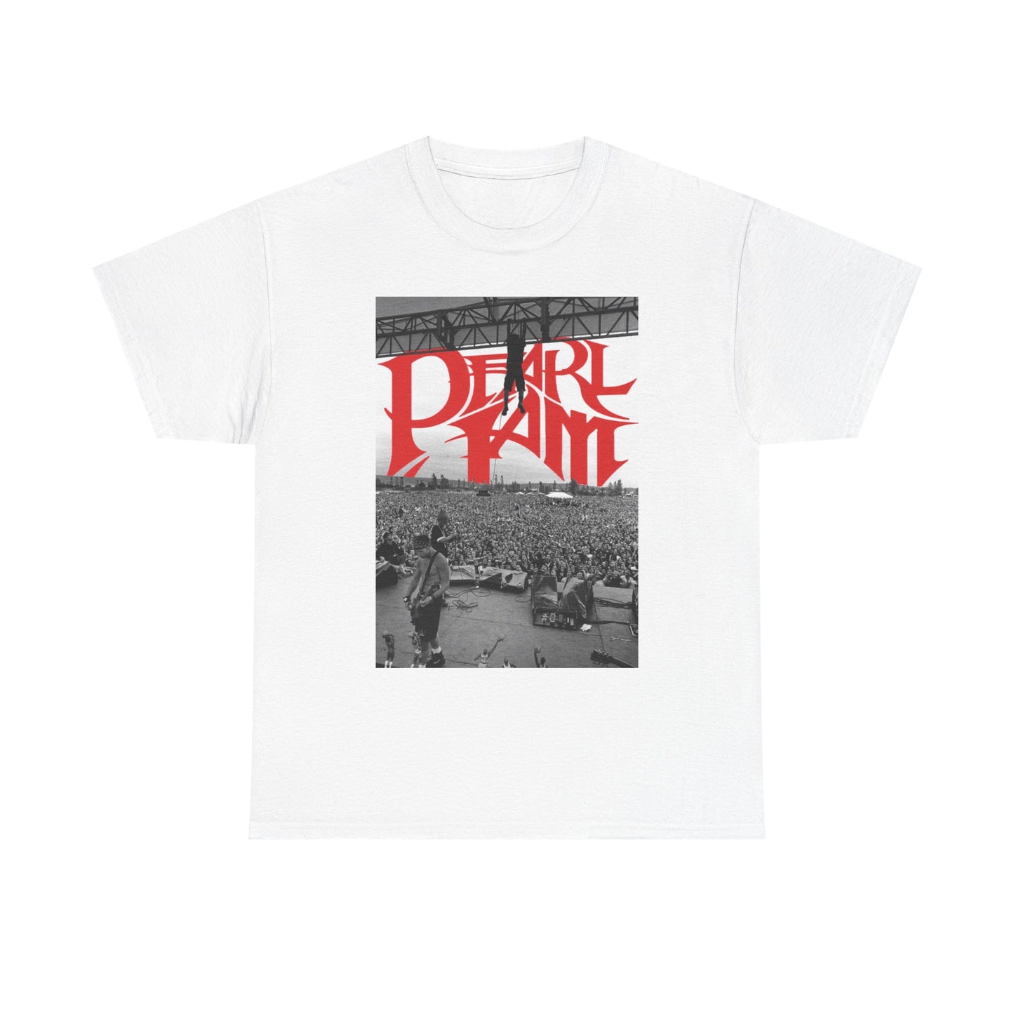 Pearl Jam Stage Vintage Graphic T Shirt S-5XL Unisex Cotton