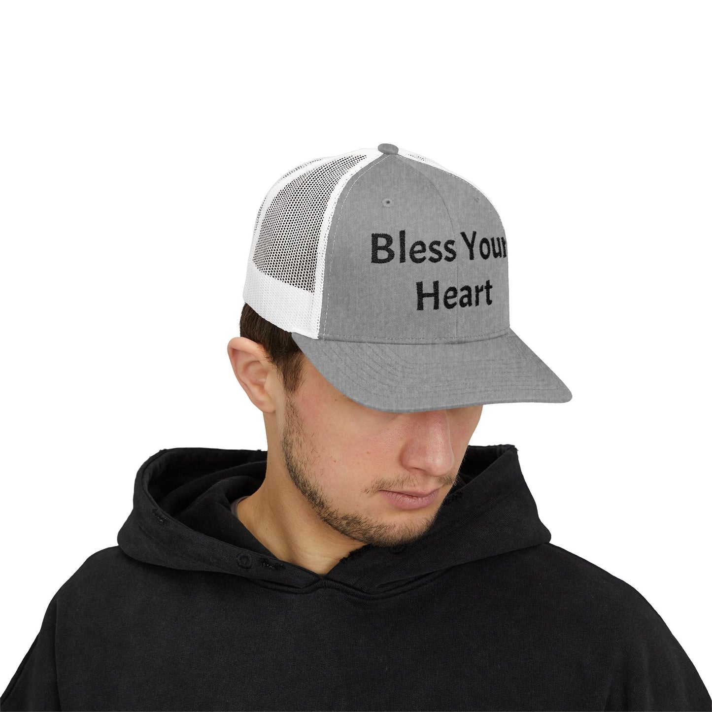 Bless Your Heart Hat Southern Charm Funny Snapback Trucker Cap