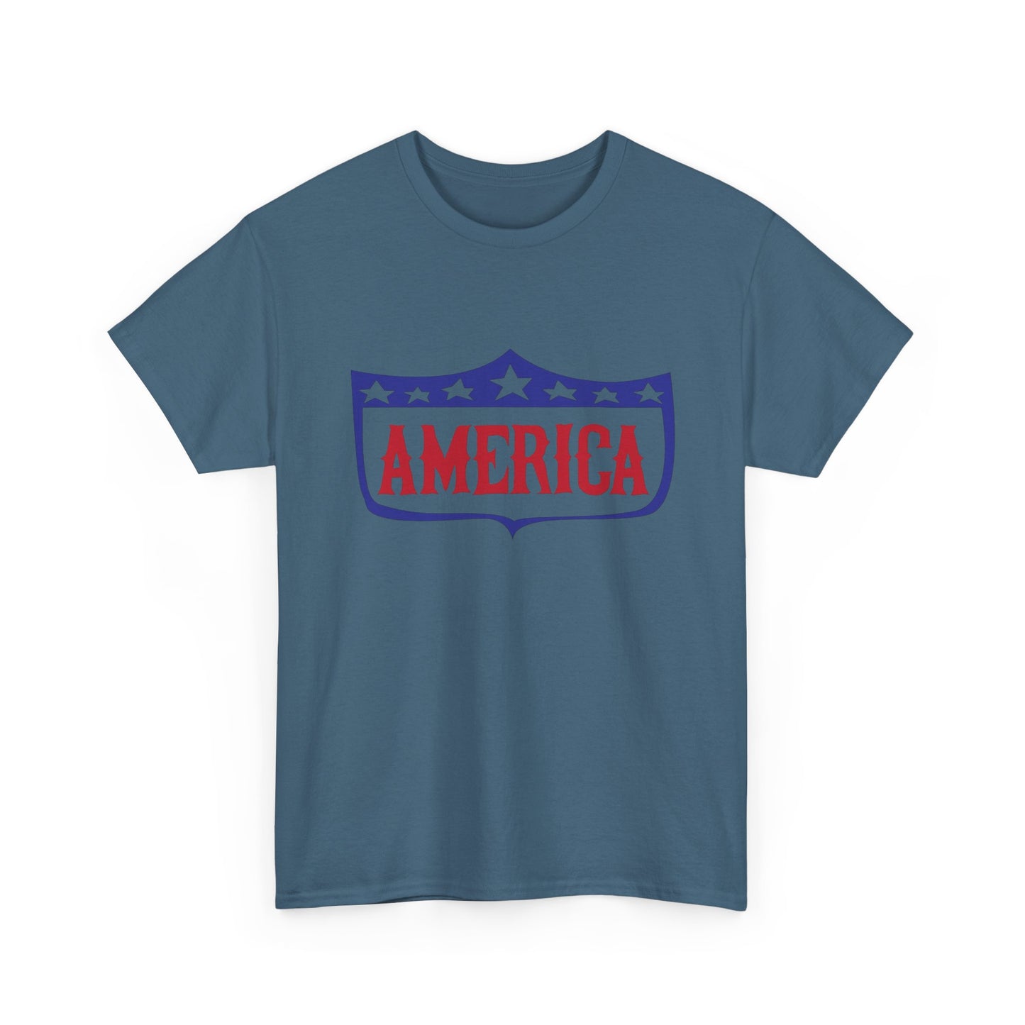 America Graphic T Shirt NEW Unisex Heavy Cotton Tee
