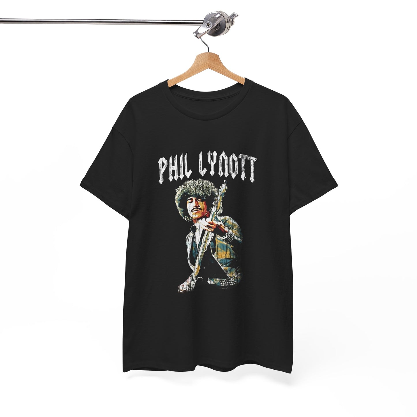 Phil Lynott Vintage Graphic T Shirt NEW ADULT Unisex Heavy Cotton Tee