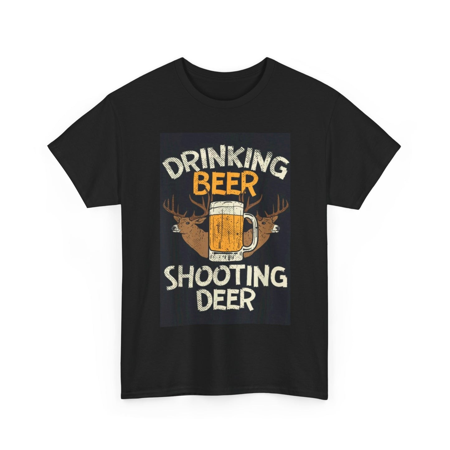 Country beer shirt bass pro vintage hunting deer Unisex Heavy Cotton Tee