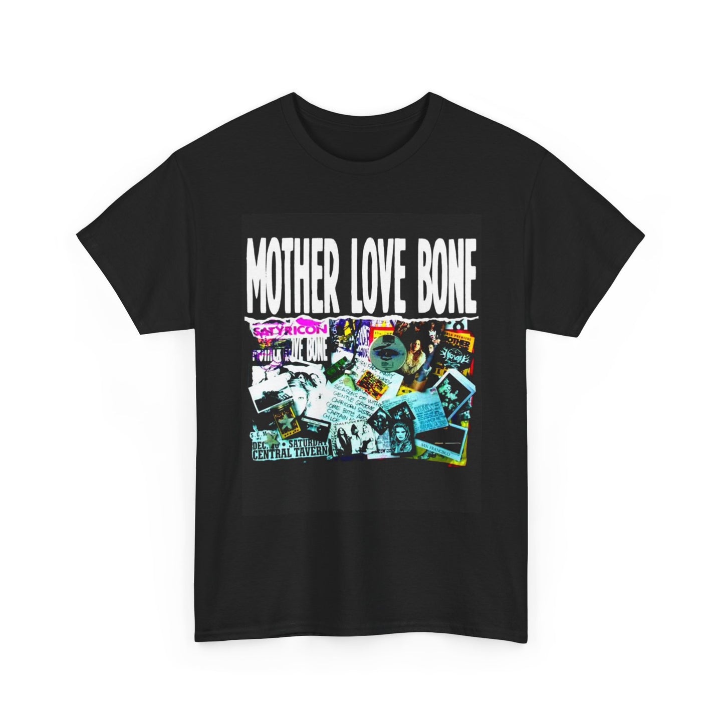 Mother Love Bone Shirt full art graphic retro rock Unisex Heavy Cotton Tee