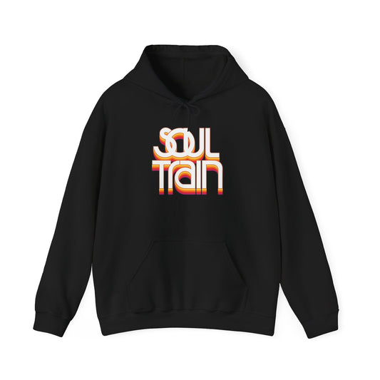 Soul Train Graphic Hoodie Unisex Heavy Blend™ Hooded Sweatshirt