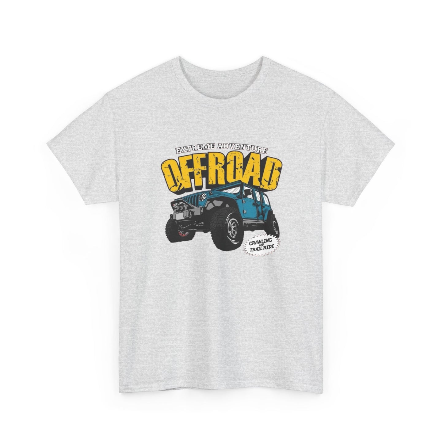 Offroading Adventure Trails Graphic T Shirt Unisex Heavy Cotton Tee