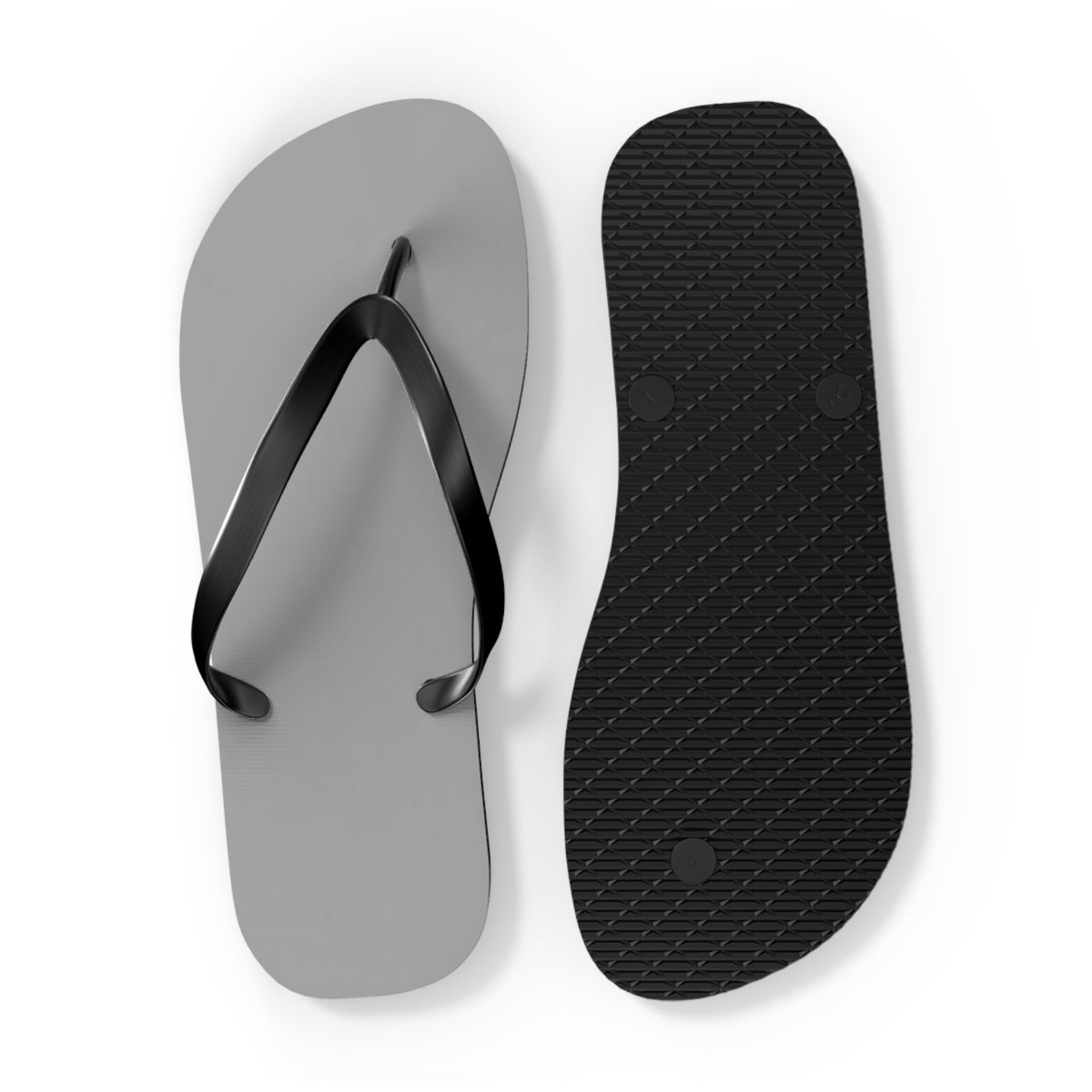 Gray Summer Sandals, Beach Shoes, Vacation Flip Flops, Pool Slides, Comfortable