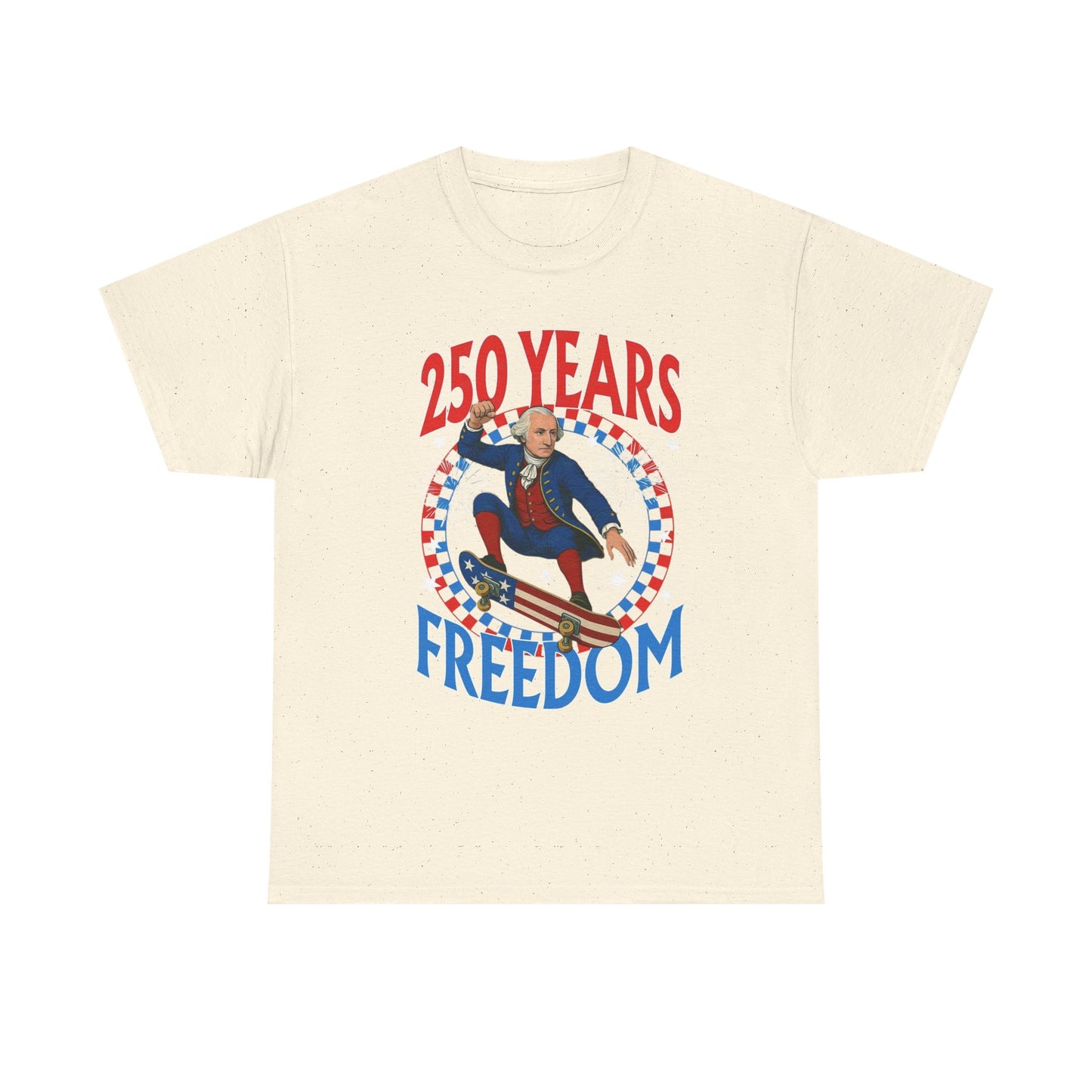 July 4th American Flag 250 Years Graphic T Shirt Unisex Cotton Tee NEW