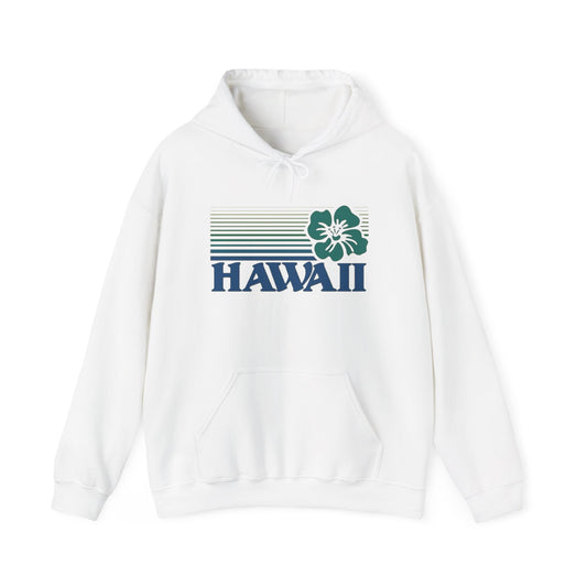 Hawaii Surfing Graphic Hoodie Unisex Heavy Blend™ Hooded Sweatshirt