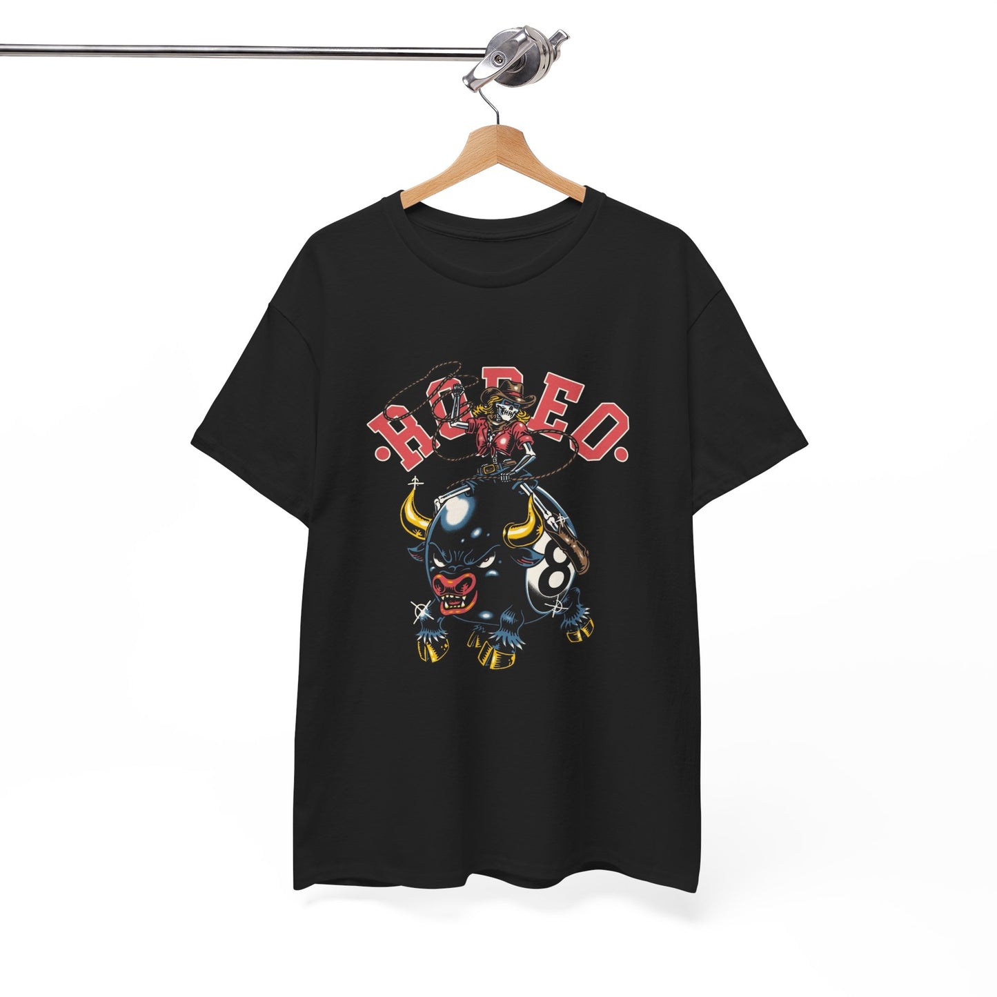 Rodeo Graphic T Shirt NEW ADULT Unisex Heavy Cotton Tee