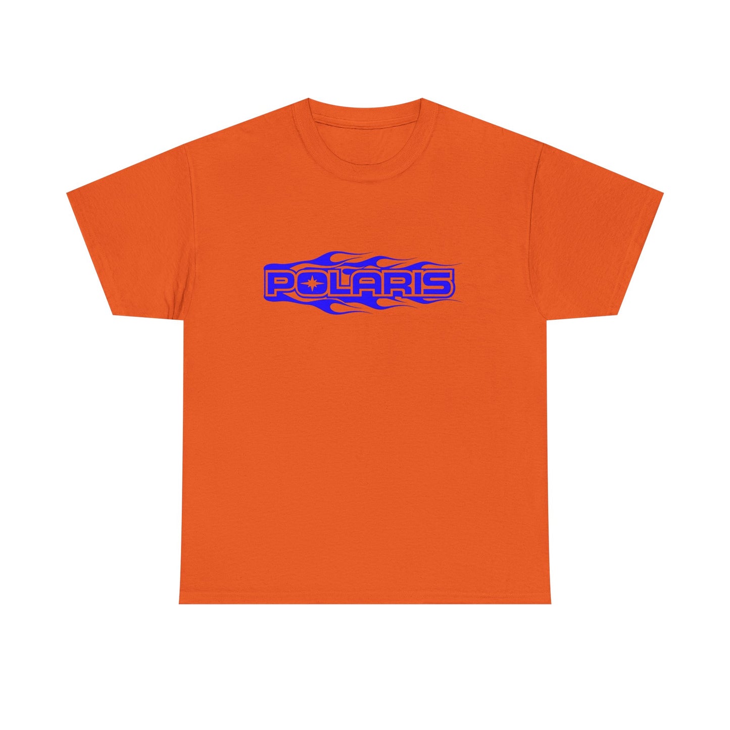 Polaris Flames Retro Graphic T Shirt New Adult Unisex Heavy Cotton Tee