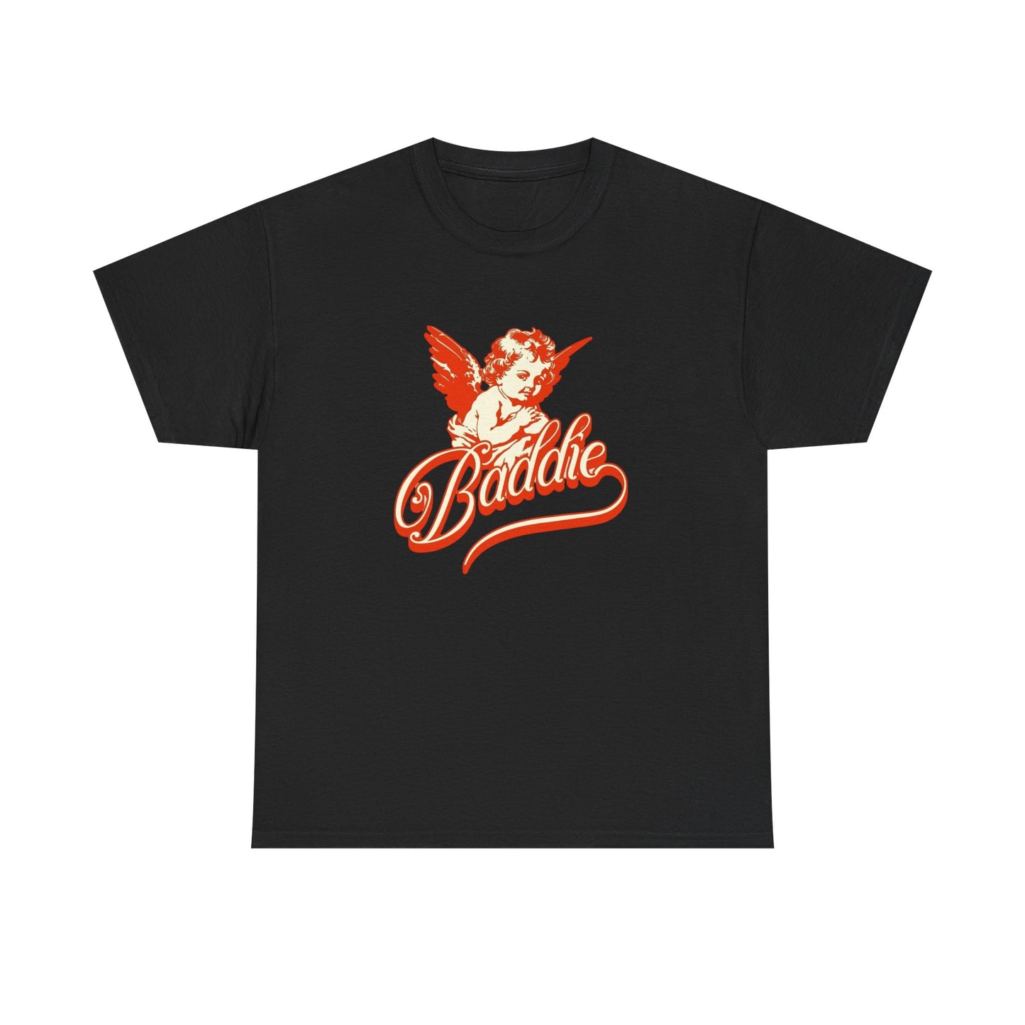 Baddie Graphic T Shirt ADULT NEW Heavy Cotton Tee