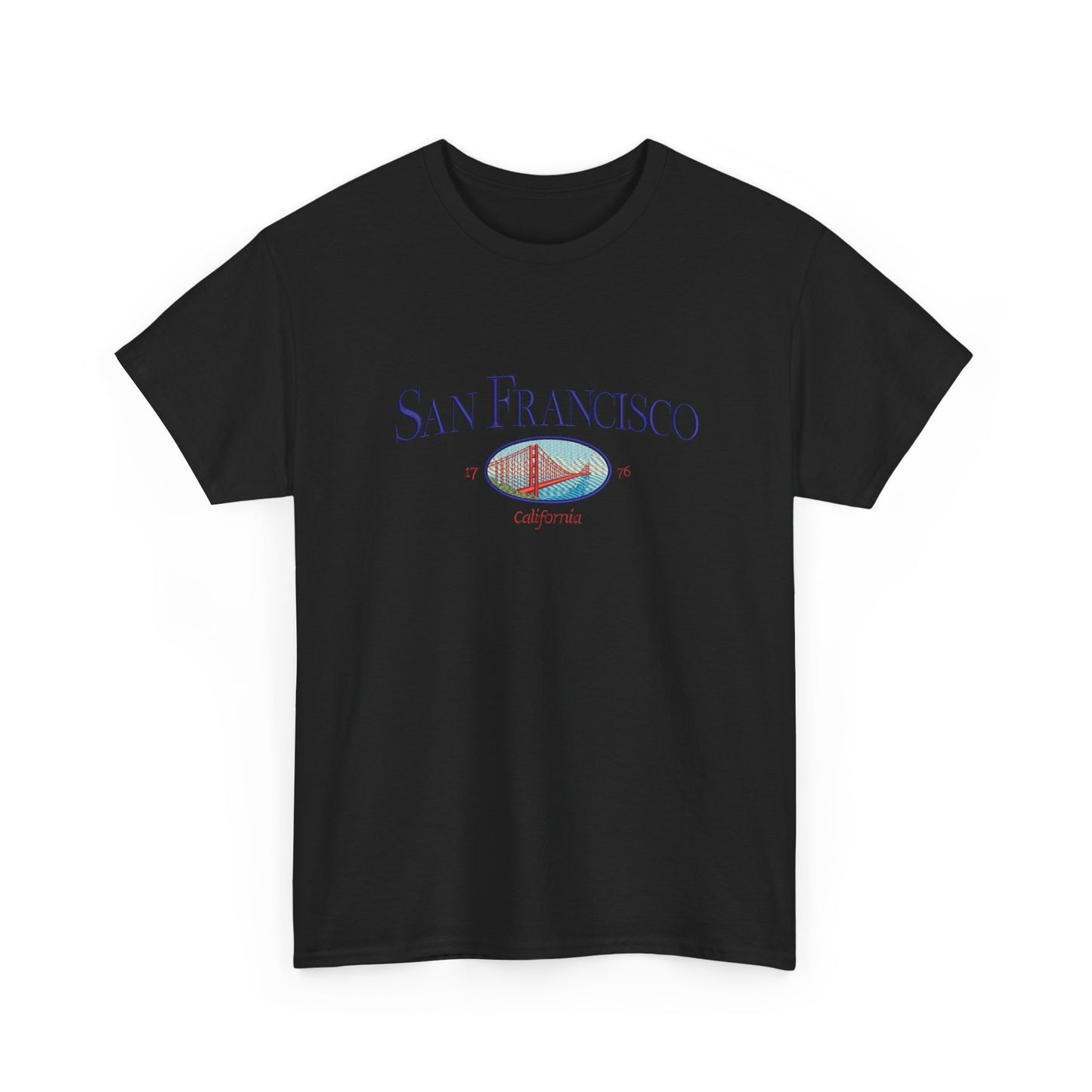San Francisco California Retro Graphic T Shirt NEW Unisex Heavy Cotton Tee