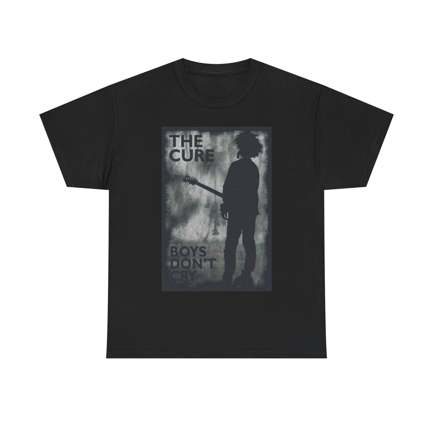 The Cure Tee Boys dont cry Tshirt Vintage Rock Emo 90s Unisex Heavy Cotton Tee