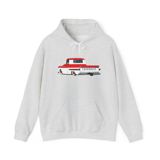 Chevrolet Pickup Vintage Graphic Hoodie Unisex Heavy Blend™ Hooded Sweatshirt