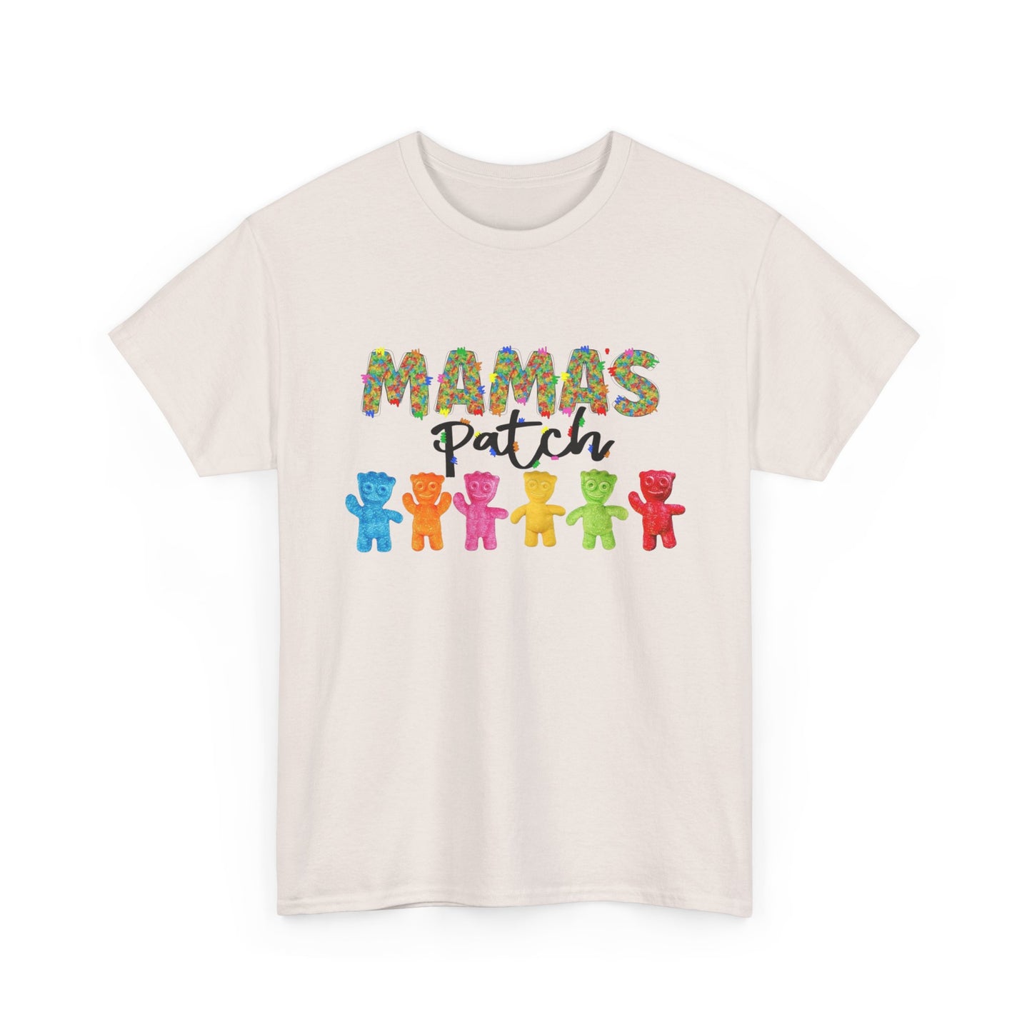 Mamas Patch Candy Cute Graphic T Shirt NEW Unisex Heavy Cotton Tee