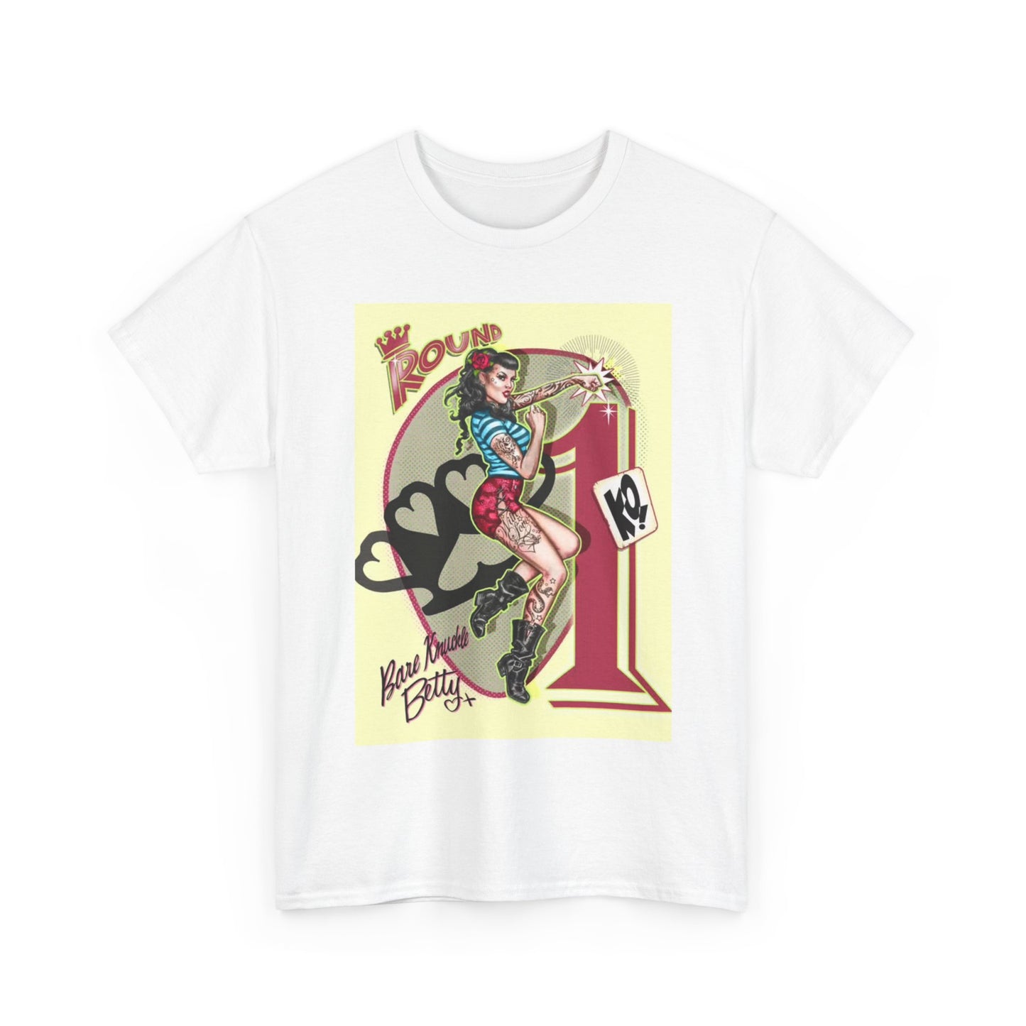 Boxing Life Tshirt 50s Gym MMA UFC graphic Unisex Heavy Cotton Tee