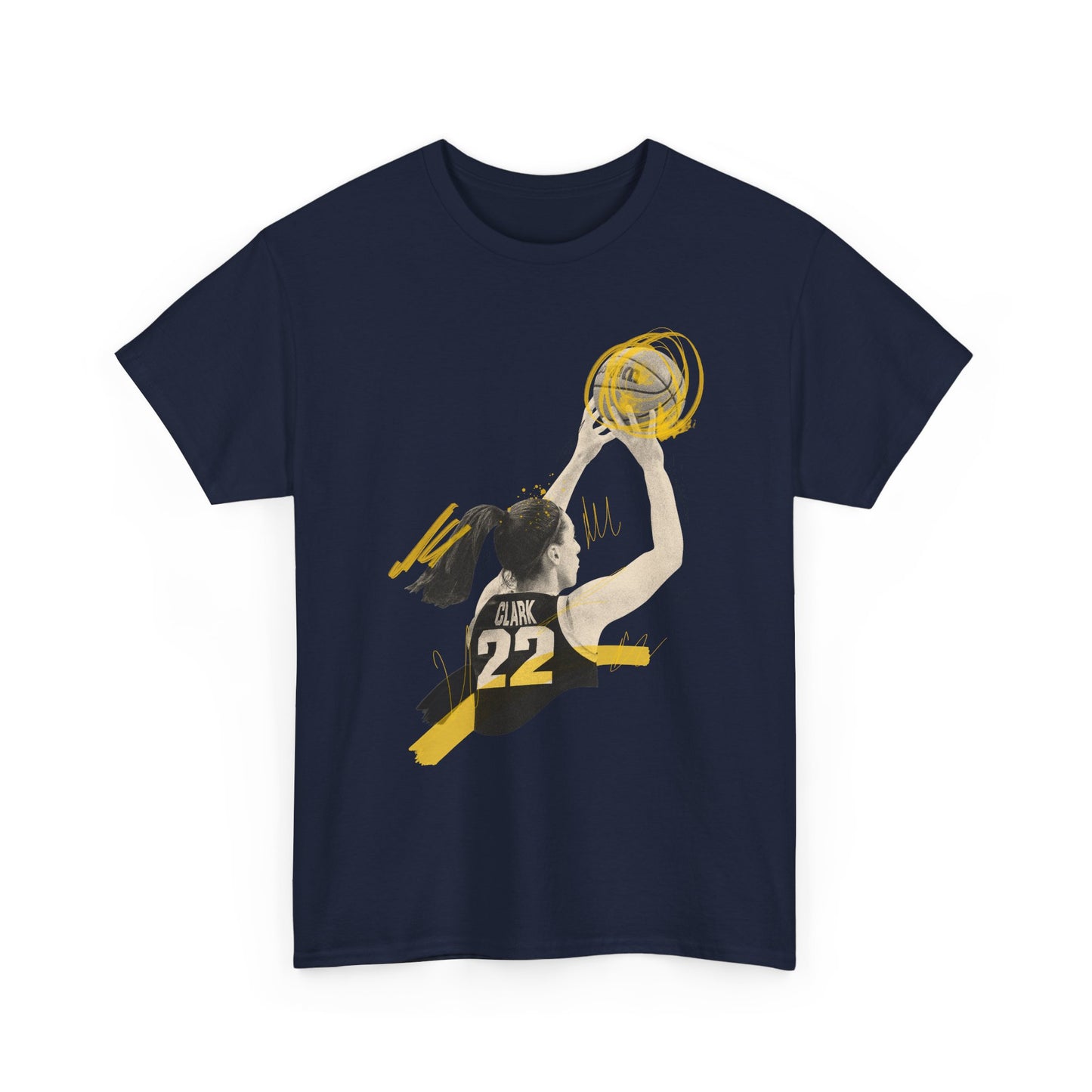 Caitlin Clark Basketball  Graphic T Shirt S-5XL NEW Unisex Cotton Tee