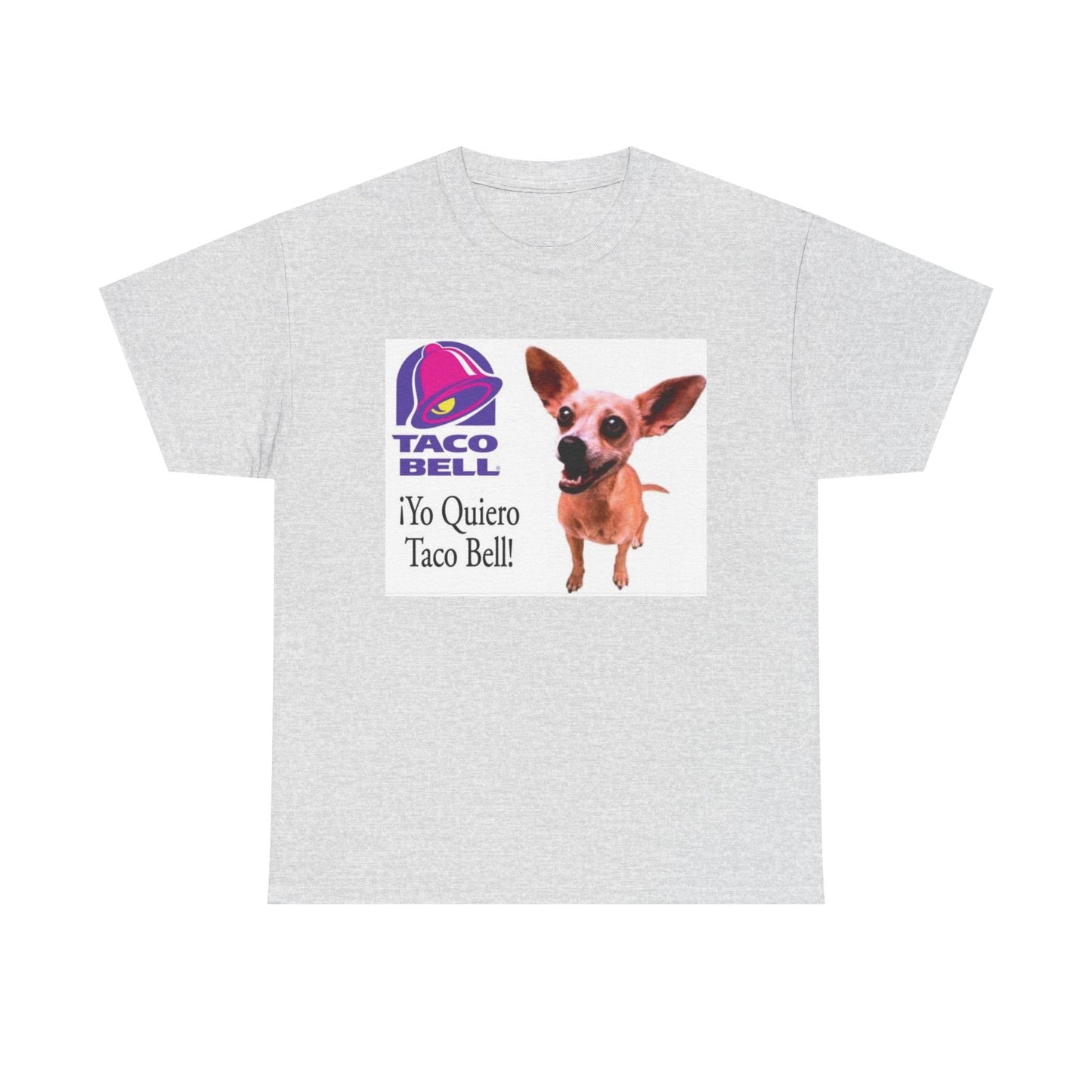 Taco Bell Shirt Funny Retro Logo Mexican Dog 90s Nostalgia Unisex Heavy Cotton