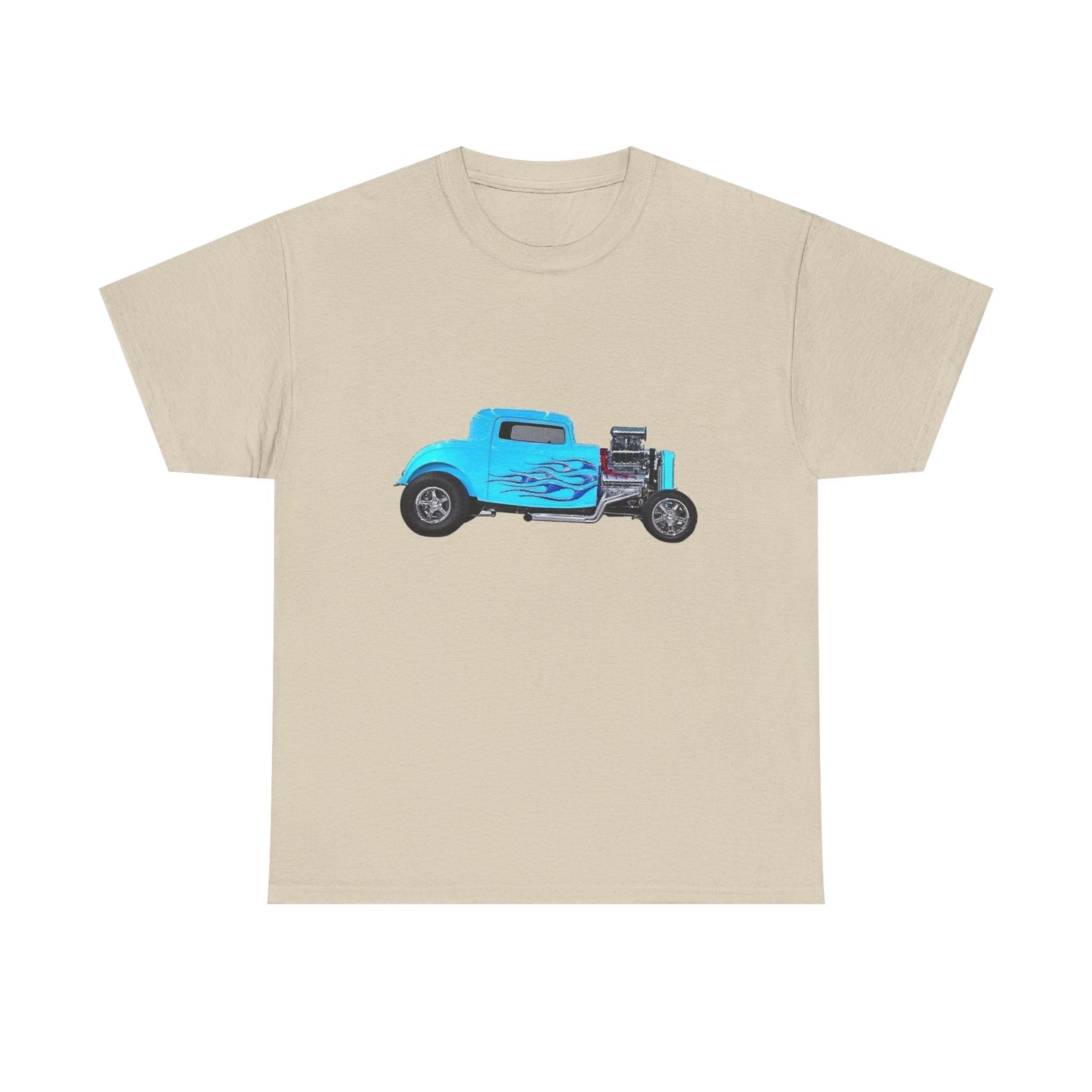 32 Ford Classic Hotrod Graphic T Shirt Unisex Heavy Cotton Tee NEW