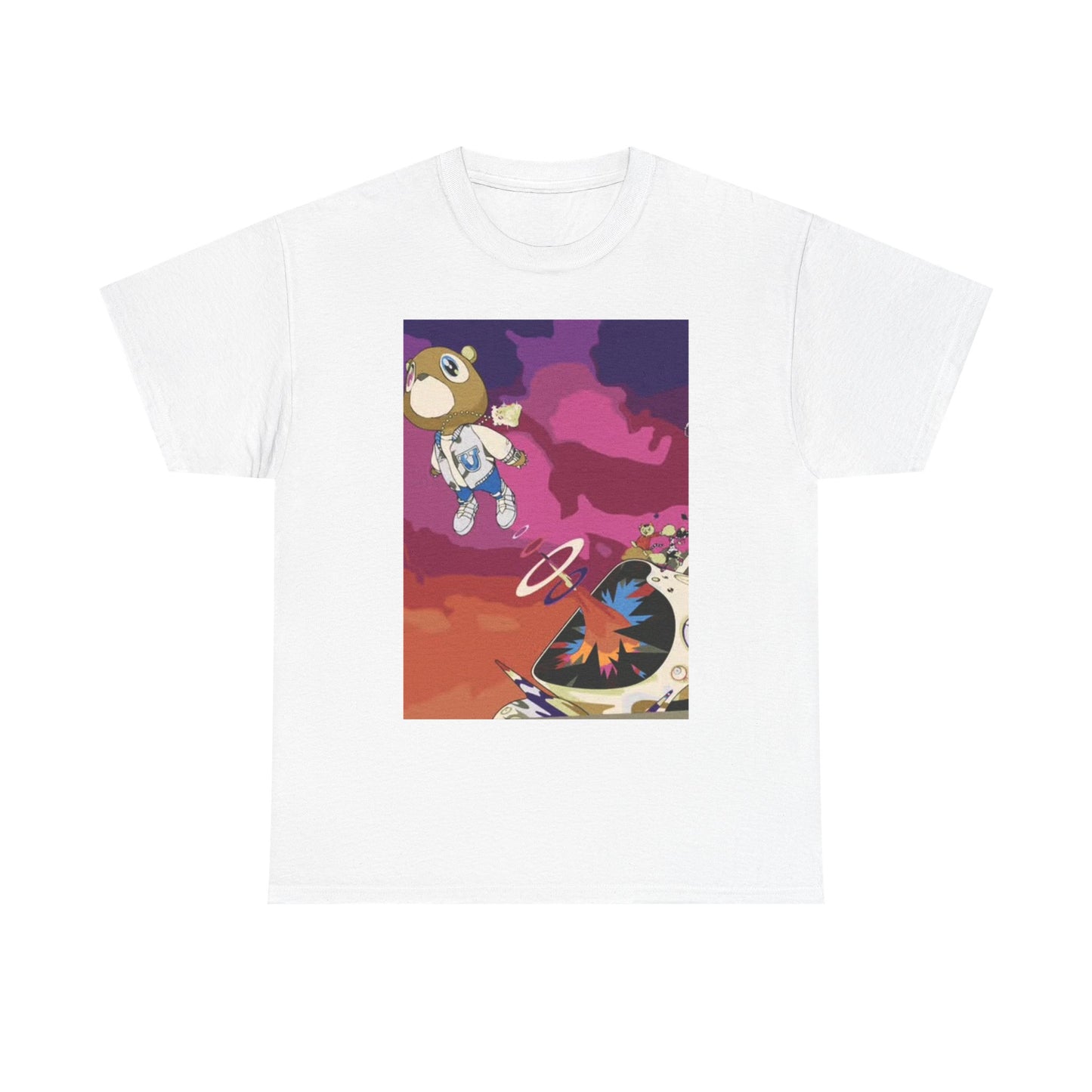 Kanye Album Cover Graphic T Shirt Vintage Unisex Heavy Cotton Tee