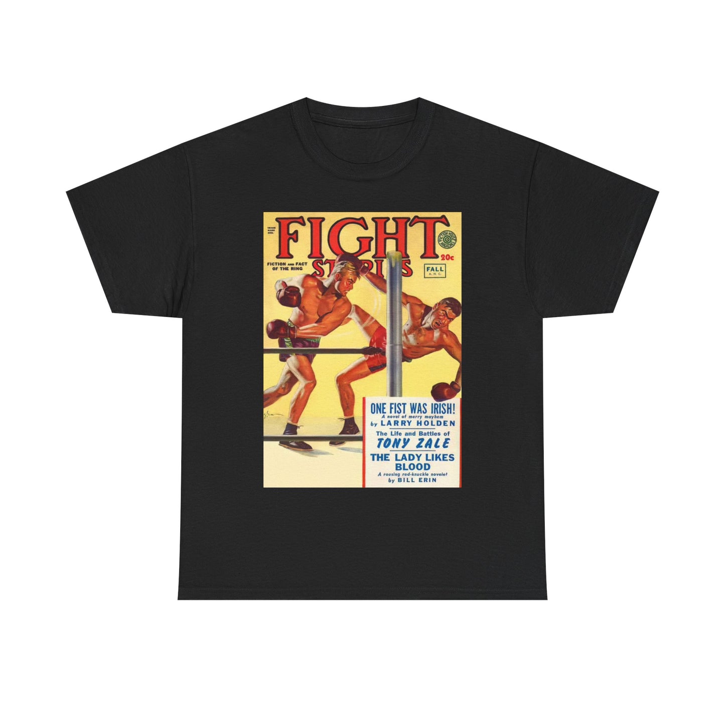Boxing Poster Tshirt Vintage Art piece Unisex Heavy Cotton Tee