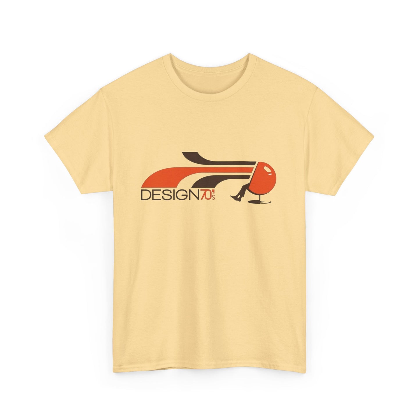 70's Retro Design Graphic T Shirt NEW GIFT Unisex Heavy Cotton Tee
