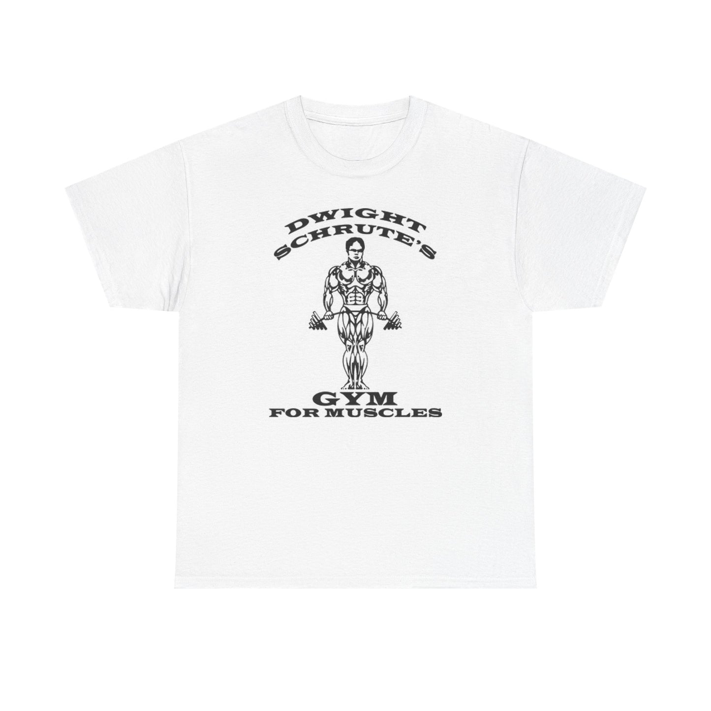 The Office Gym For Muscles Graphic T Shirt Brand New Cotton Tee Funny