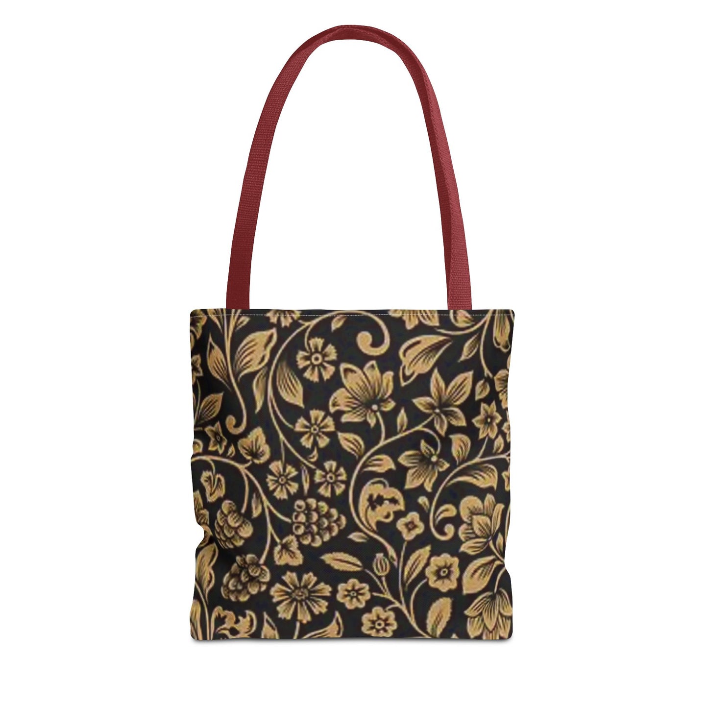 Gold Flowers Multi Color BRAND NEW MODERN Tote Bag (AOP)