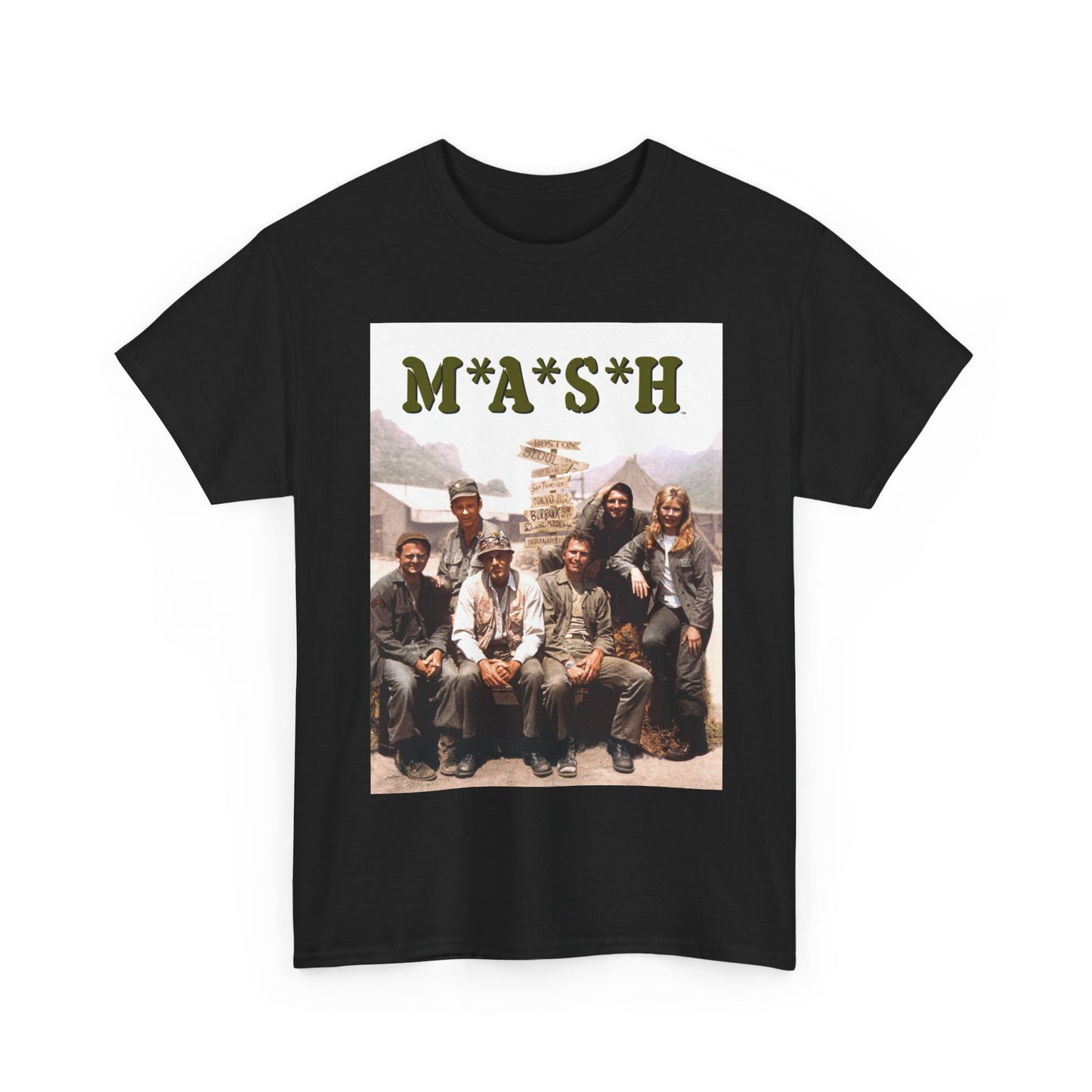 Mash Military Tshirt Vintage Tv Series Medical Unisex Heavy Cotton Tee