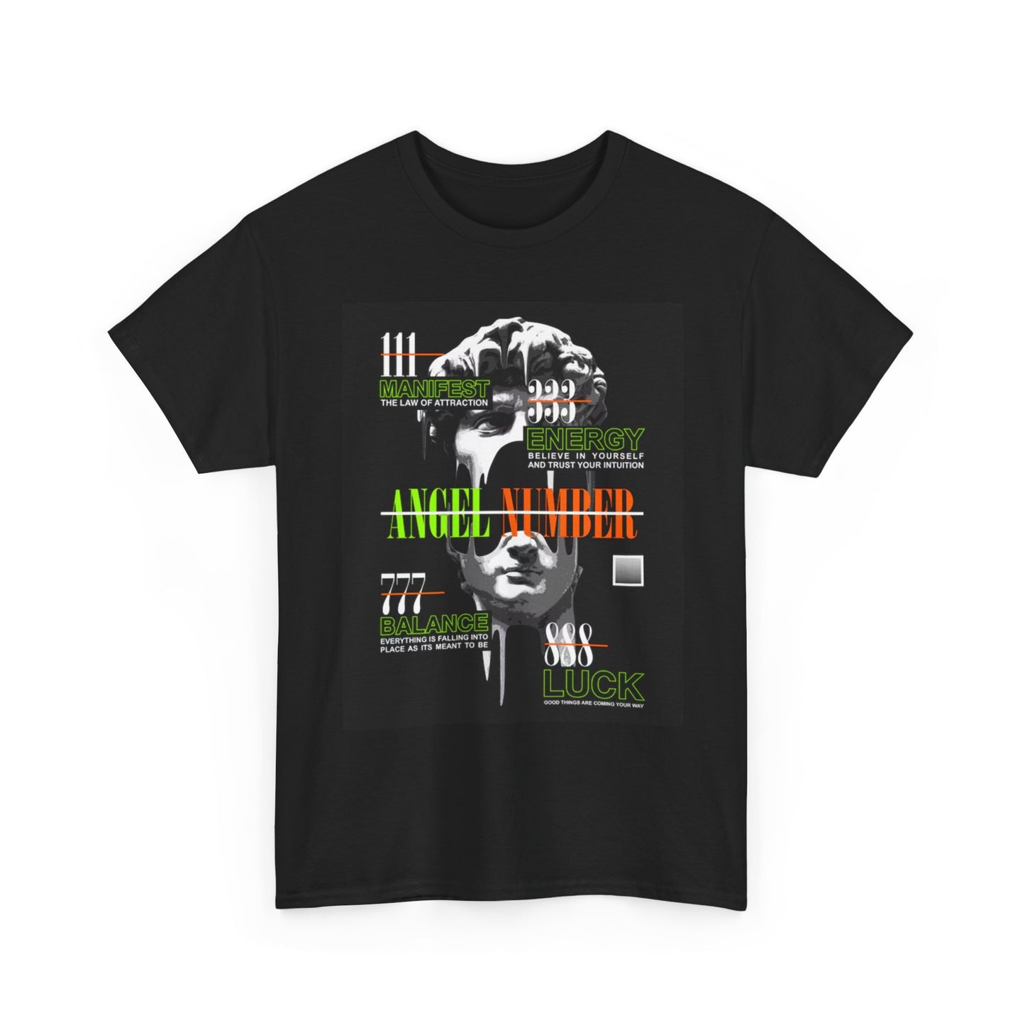 Manifest Energy Graphic T Shirt Apparel Unisex Heavy Cotton Tee