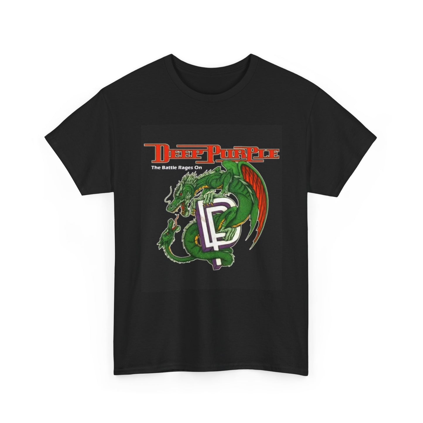 Deep Purple Graphic T Shirt Vintage 70s Rock And Roll Unisex Heavy Cotton Tee