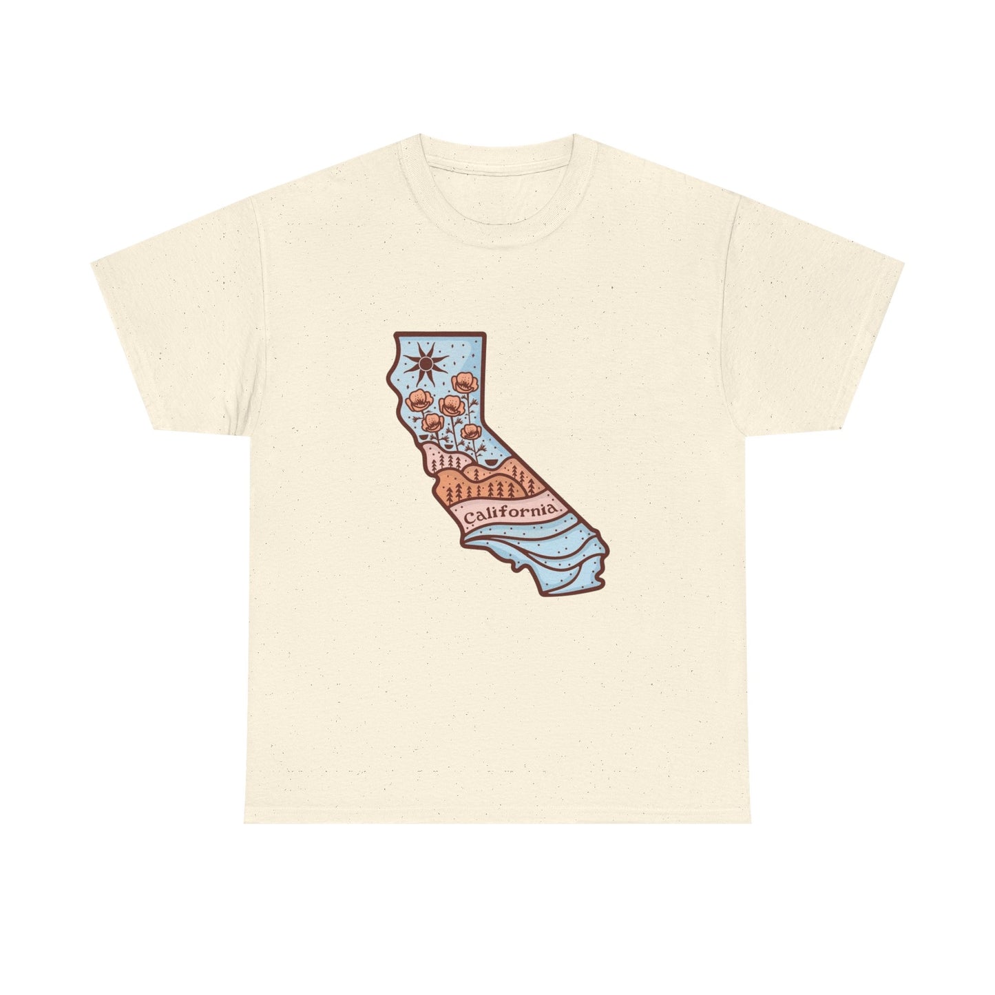 California State Graphic T Shirt NEW ADULT