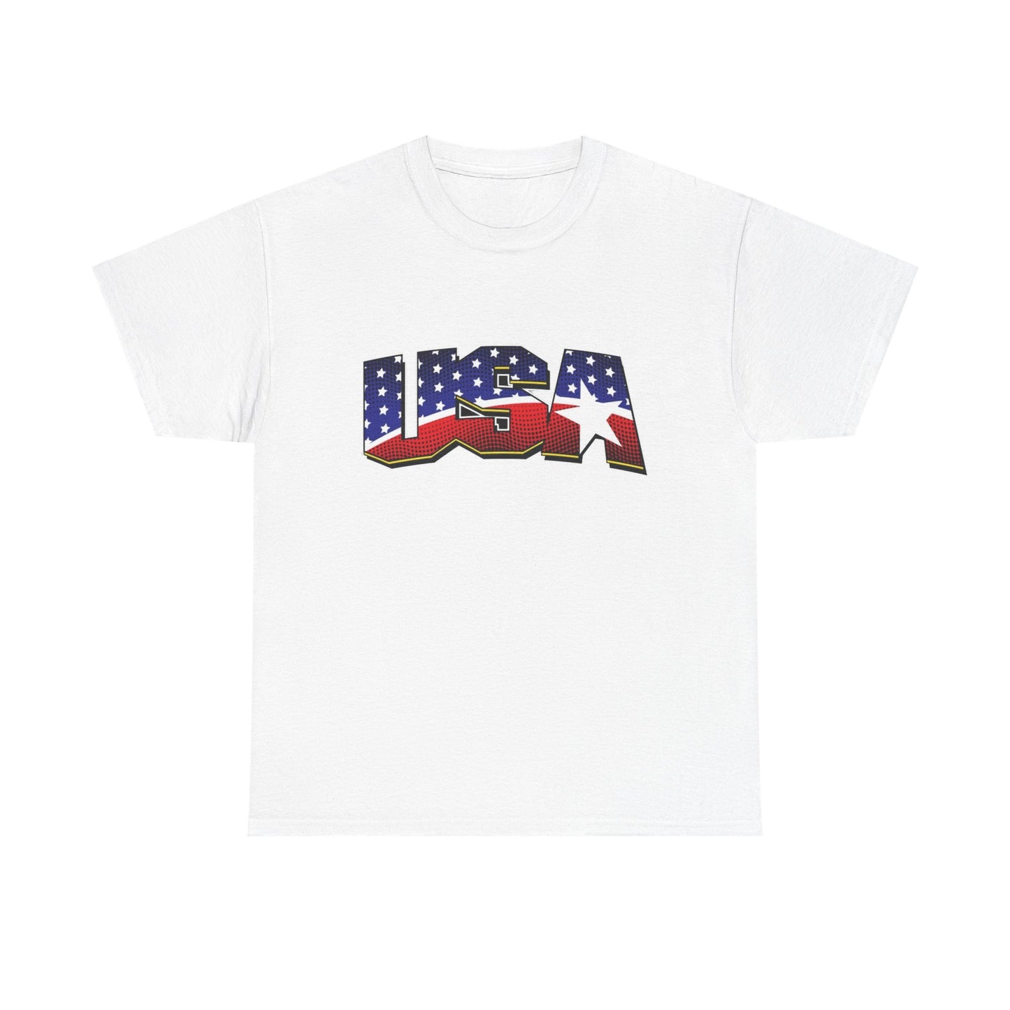USA AMERICAN FLAG Graphic T Shirt Unisex NEW Heavy Cotton Tee