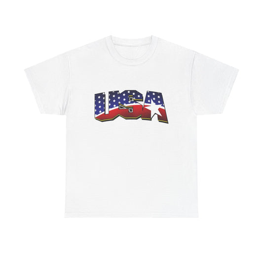 USA AMERICAN FLAG Graphic T Shirt Unisex NEW Heavy Cotton Tee