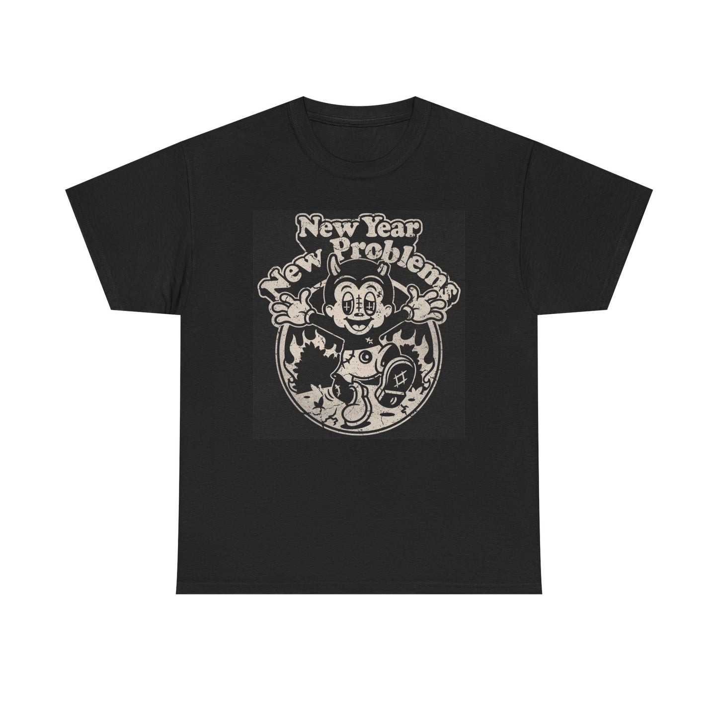 New Year New Problems Graphic T Shirt Brand New Cotton Tee