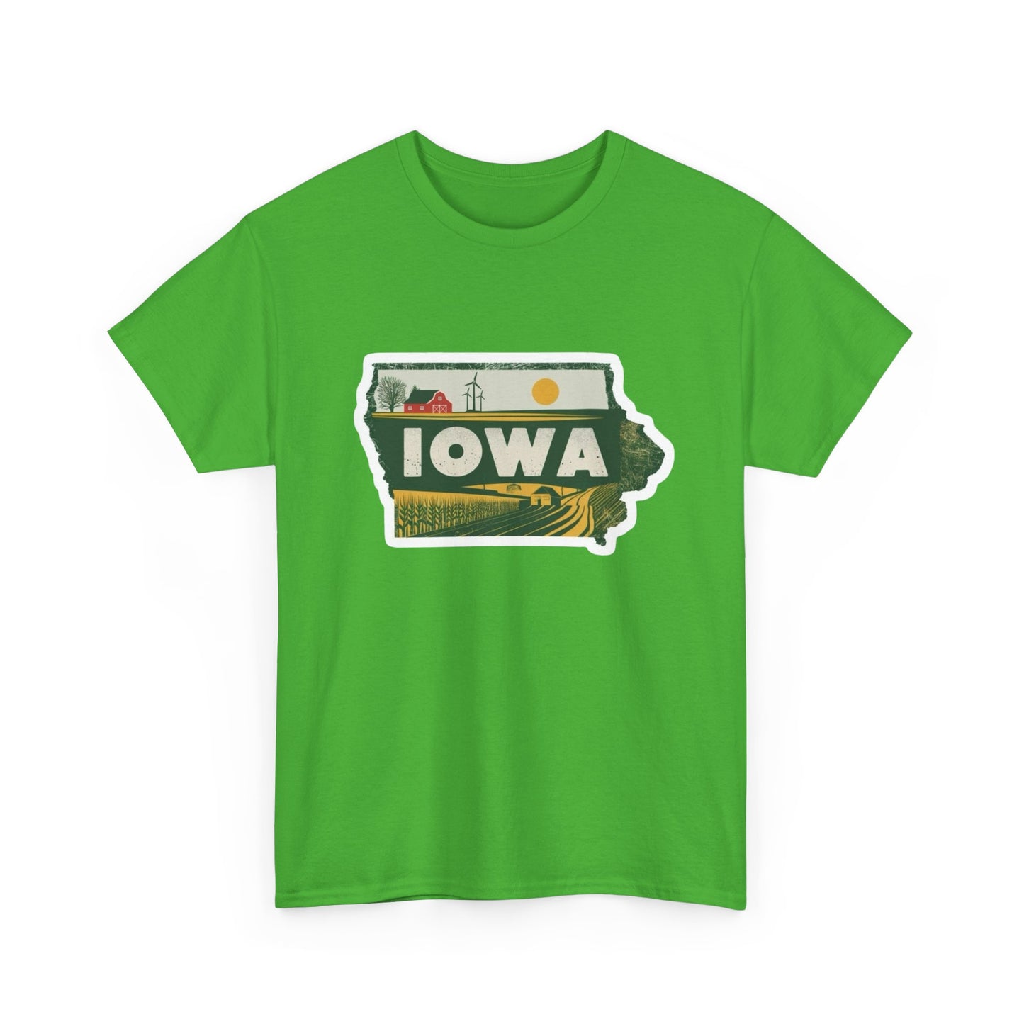 Iowa Farming Graphic T Shirt NEW Adult Tee