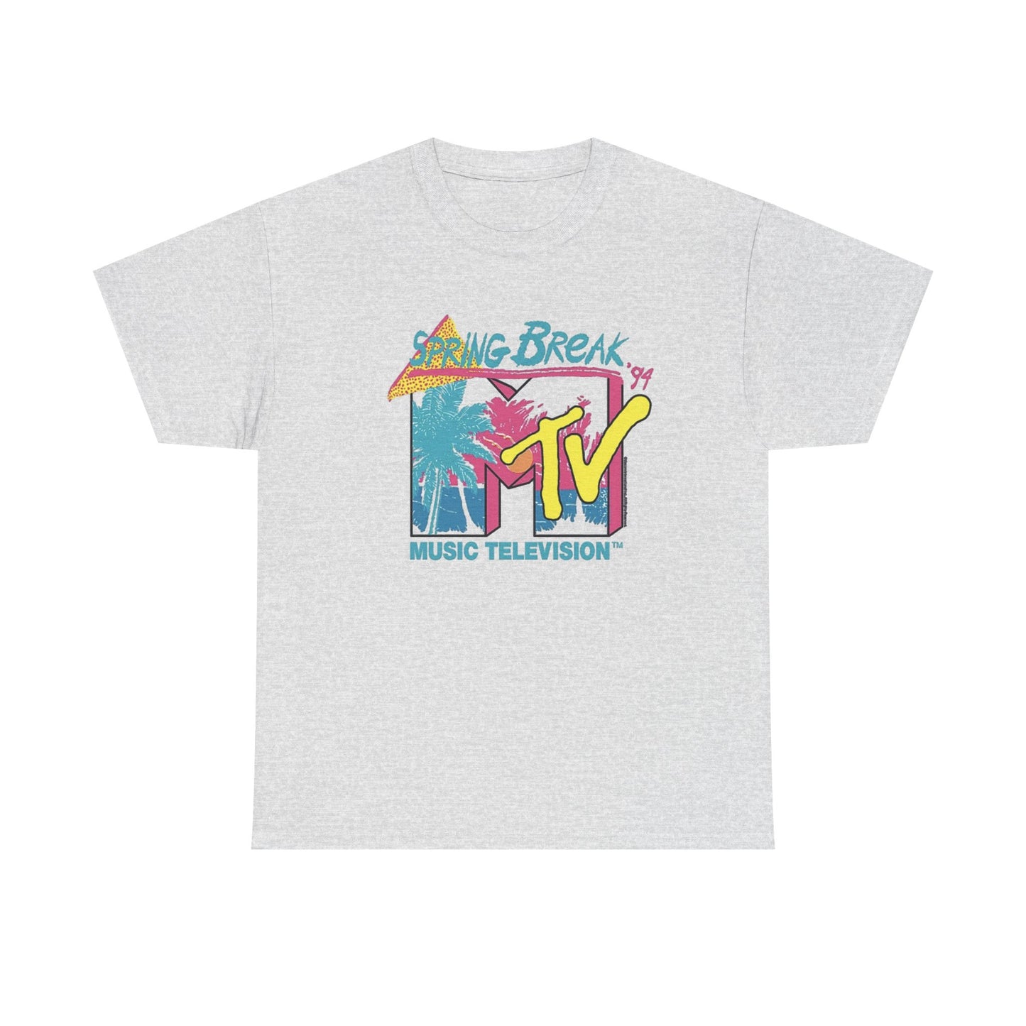 MTV Spring Break 94 Graphic T Shirt Vintage Heavy Cotton Tee