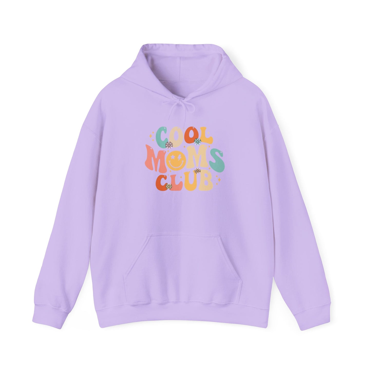 Cool Moms Club Hoodie Retro Unisex Heavy Blend™ Hooded Sweatshirt