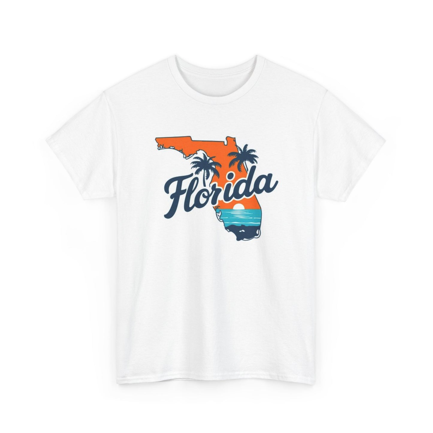 Sunshine Florida State Logo BRAND NEW Apparel T Shirt Unisex Unisex Heavy Cotton