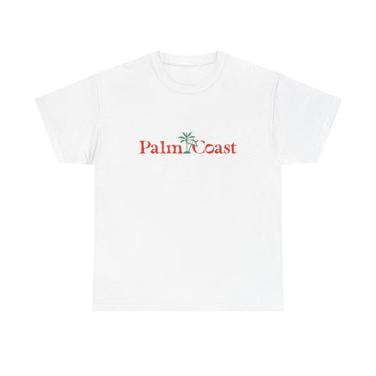 Palm Coast Graphic T Shirt NEW Adult Unisex Heavy Cotton Tee