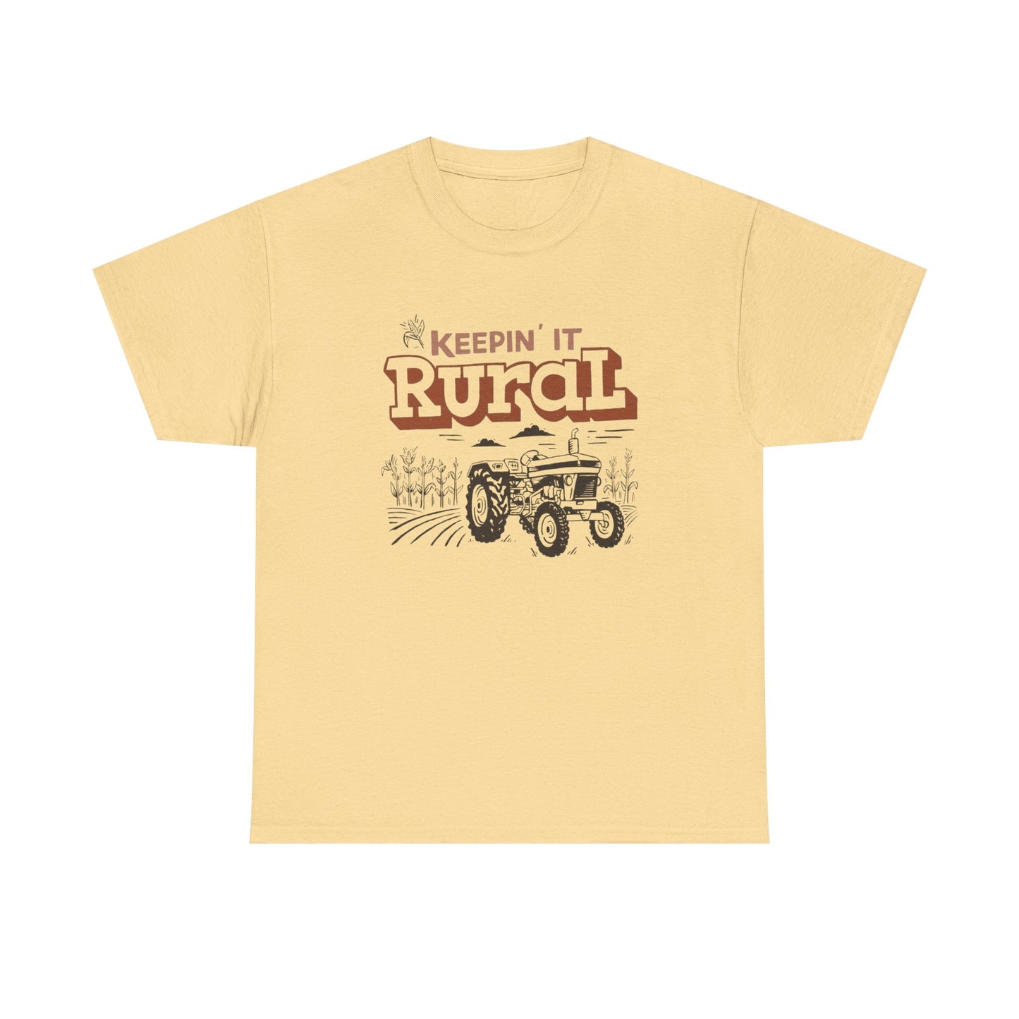 Keeping It Rural Graphic T Shirt Unisex Heavy Cotton Tee