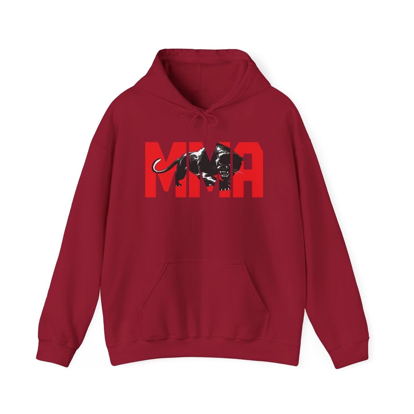 MMA Black Panther Graphic Hoodie Unisex Heavy Blend™ Hooded Sweatshirt