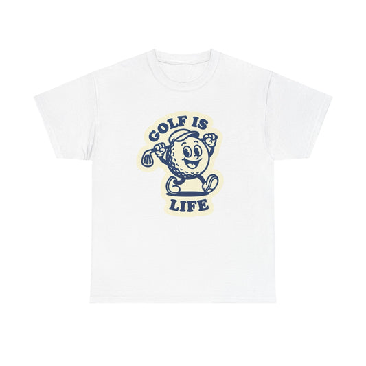 Golf Is Life Graphic T Shirt ADULT NEW