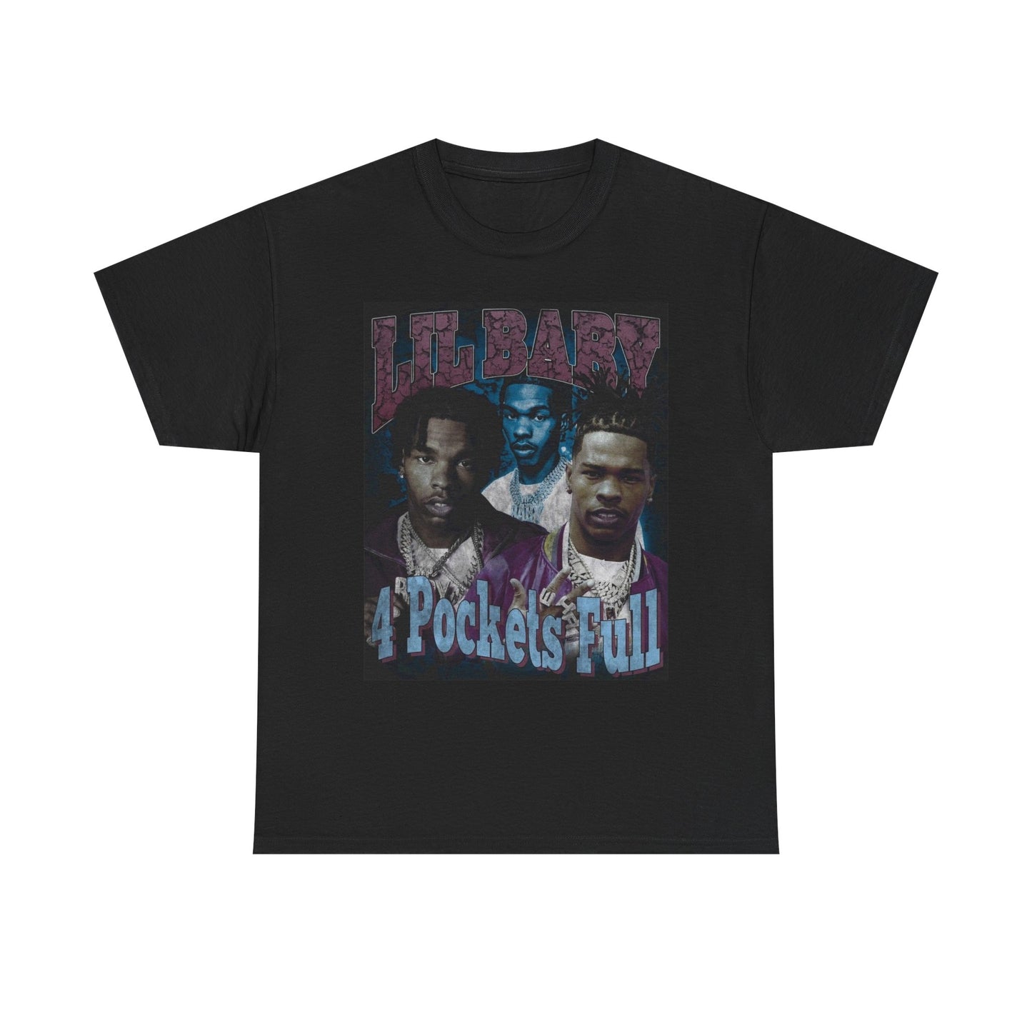 Lil Baby 4pl Graphic T Shirt Vintage Atlanta Retro Unisex Heavy Cotton Tee