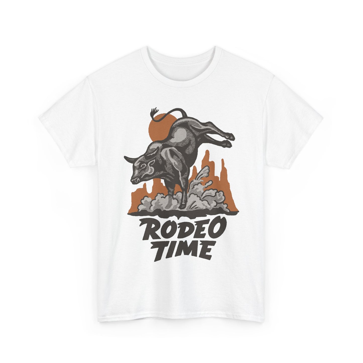 Rodeo cowboy T-shirt vintage Budweiser country retro graphic Unisex Heavy Cotton