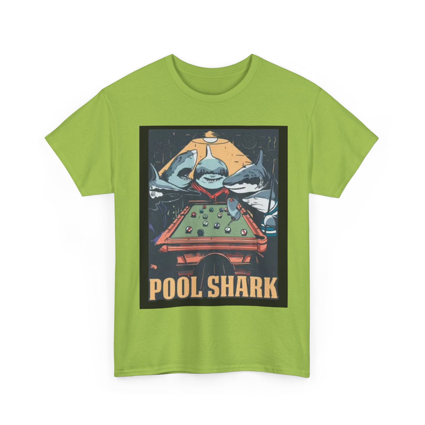 Pool Shark T Shirt Retro Funny Graphic T Vintage Pool Hall Rogan Unisex