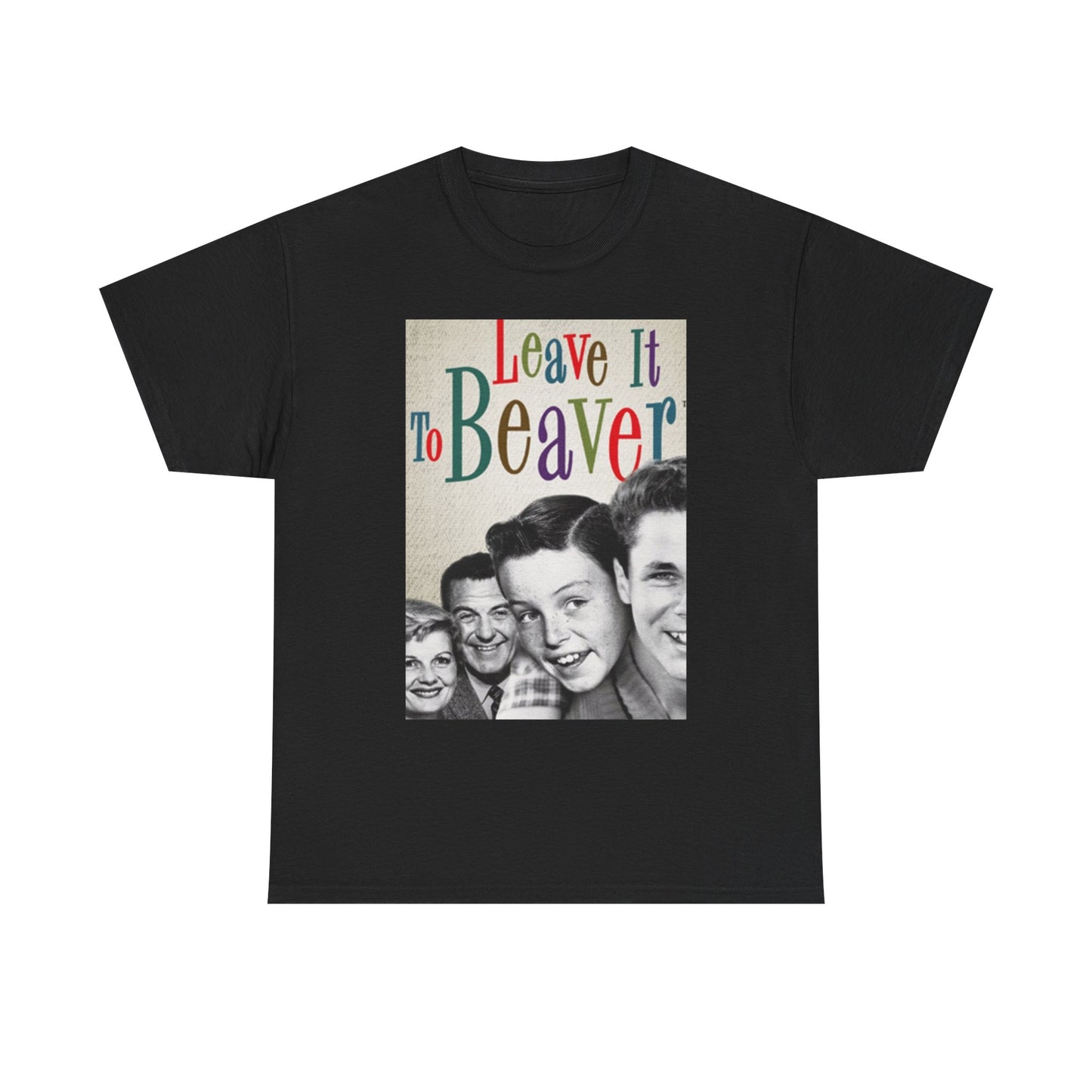 Leave It To Beaver Graphic T Shirt Vintage Unisex Heavy Cotton Tee